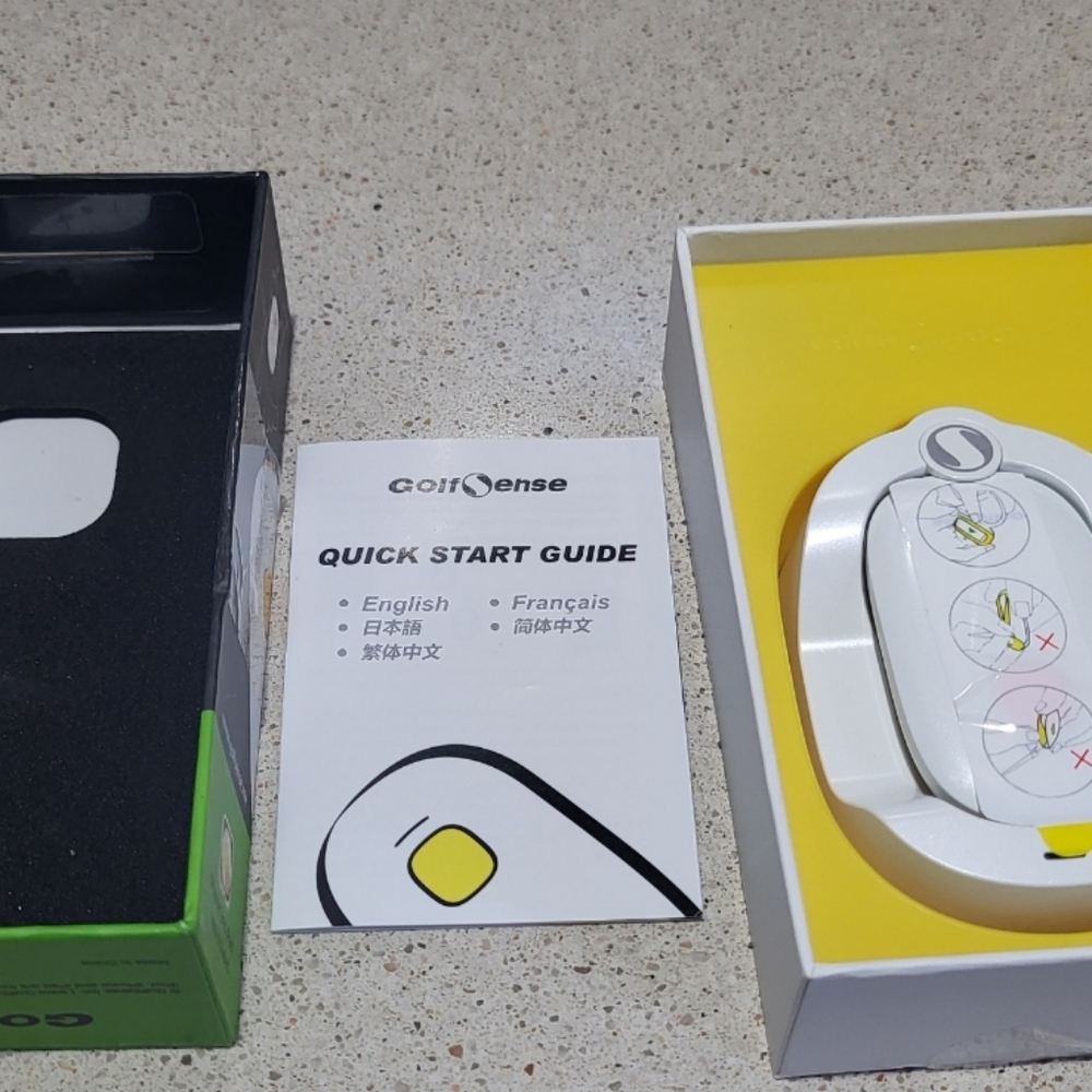 Golf Sense Swing 3D Analyzer Revolutionary motion sensor